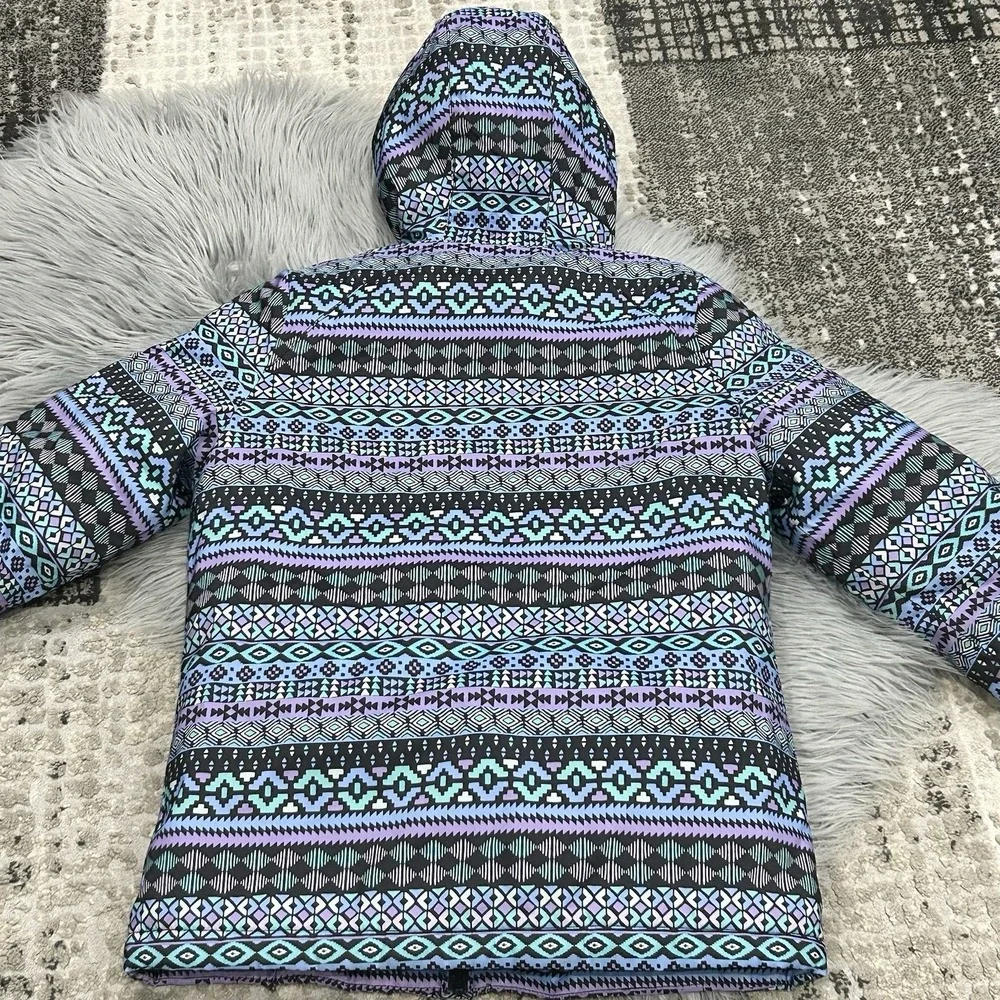 The Children's‎ Place Girls Long Sleeve Printed 3 In 1 Jacket Size 10/12